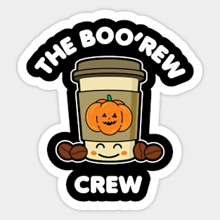 The Boo'Rew Crew Sticker